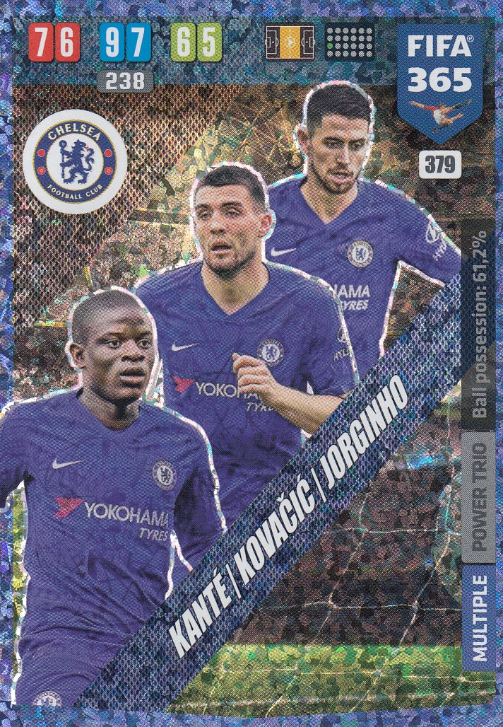 379. KANTE/KOVACIC/JORGINHO - CHELSEA - MULTIPLE POWER TRIO