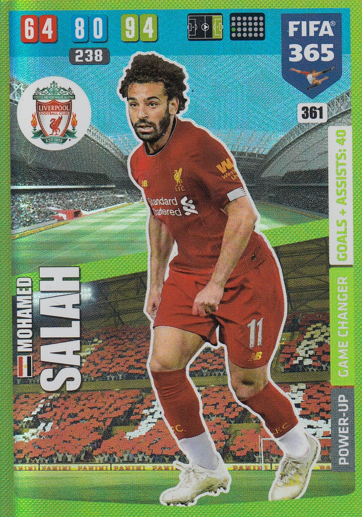 361. MOHAMED SALAH - LIVERPOOL - POWER-UP GAME CHANGER