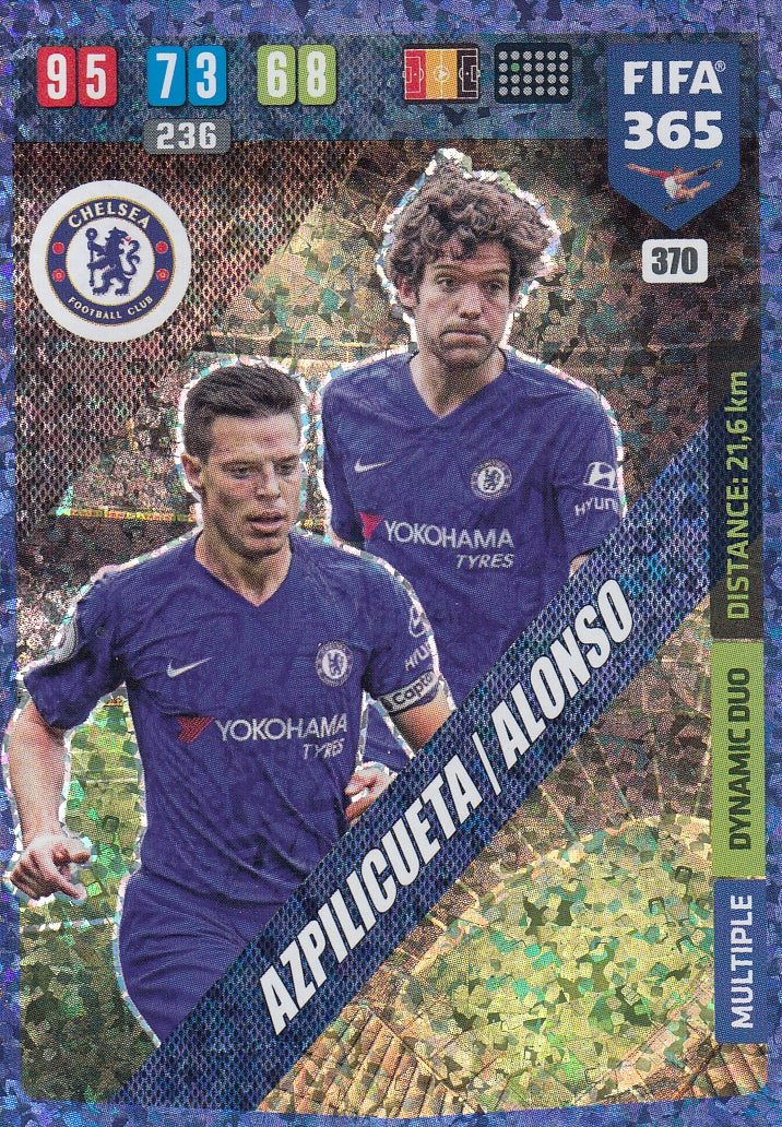 370. AZPILICUETA/ALONSO - CHELSEA - MULTIPLE DYNAMIC DUO