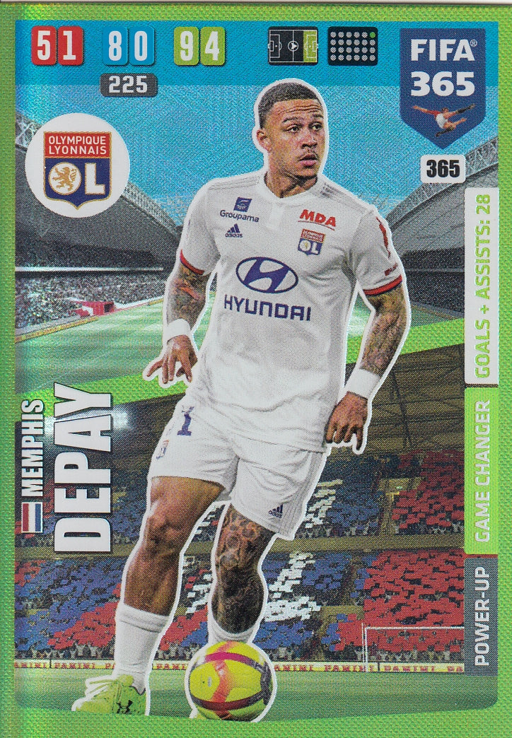 365. MEMPHIS DEPAY - OLYMPIQUE LYONNAIS - POWER-UP GAME CHANGER