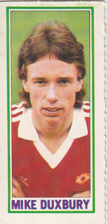 067. MIKE DUXBURY - MANCHESTER UNITED