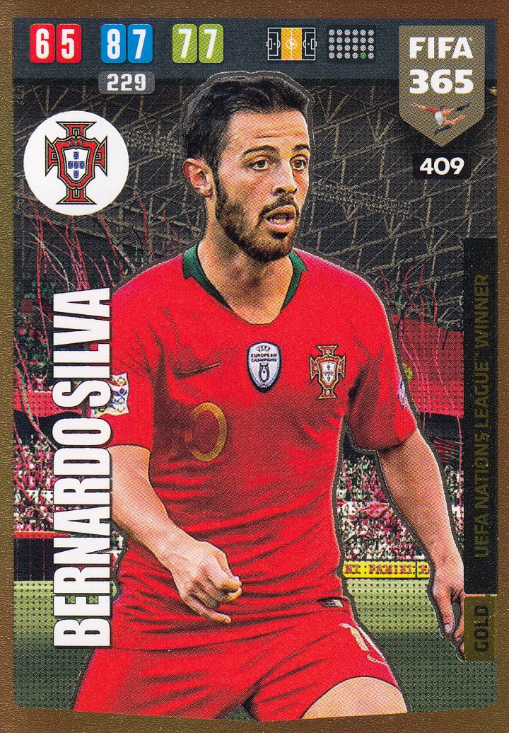 409. BERNARDO SILVA - PORTUGAL - GOLD UEFA NATIONS LEAGUE WINNER