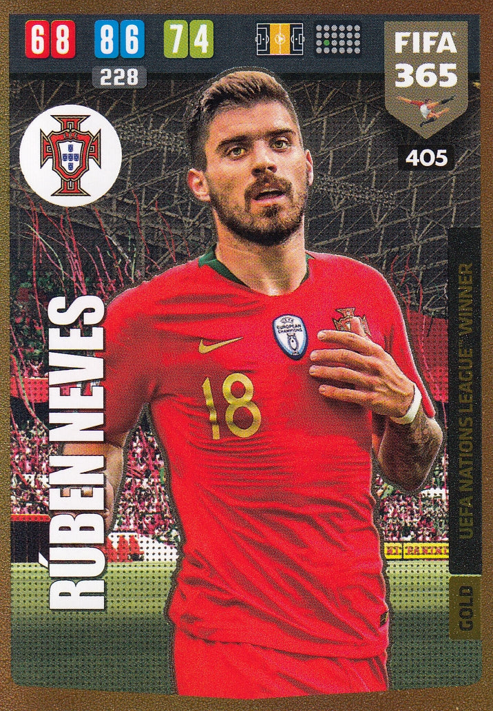 405. RUBEN NEVES - PORTUGAL - GOLD UEFA NATIONS LEAGUE WINNER