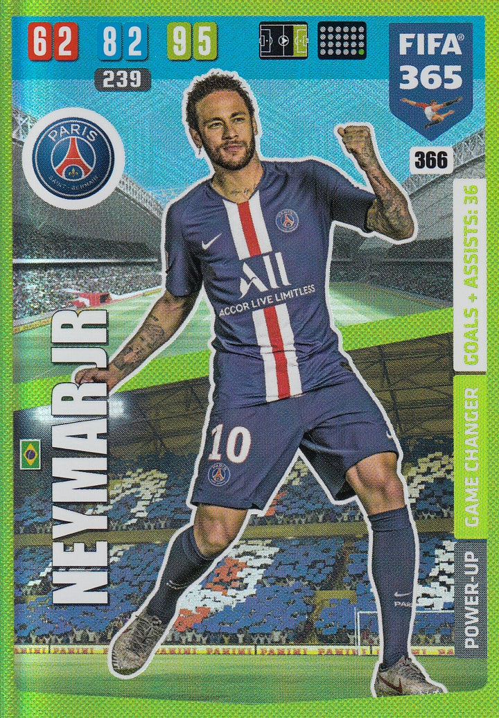 366. NEYMAR JR - PARIS SAINT-GERMAIN -POWER-UP GAME CHANGER