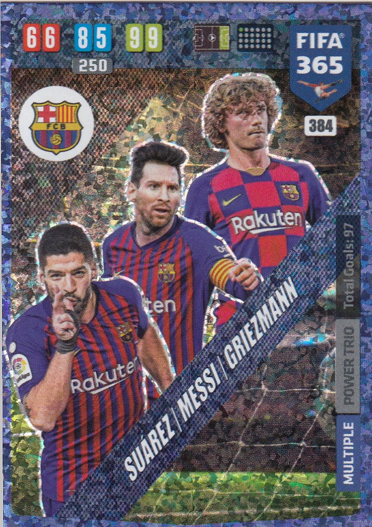 384. SUAREZ / MESSI / GRIEZMANN - BARCELONA - MULTIPLE POWER TRIO