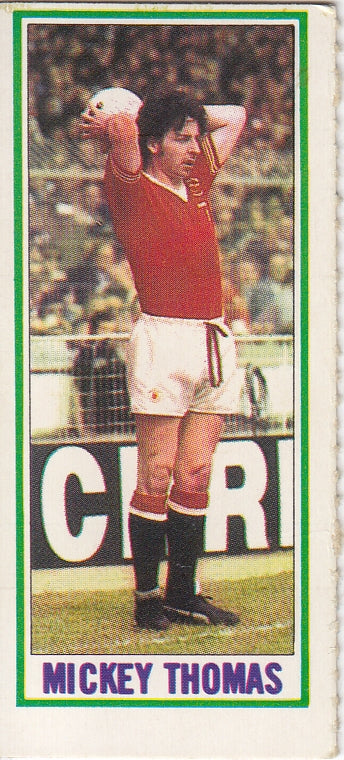 076. MICKEY THOMAS - MANCHESTER UNITED