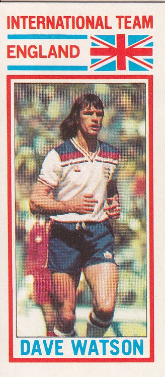 169. DAVID WATSON - INTERNATIONAL TEAM ENGLAND