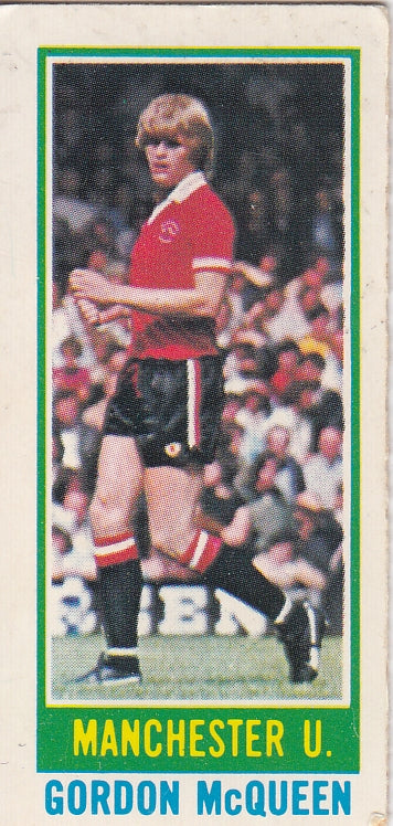 019. GORDON McQUEEN - MANCHESTER UNITED