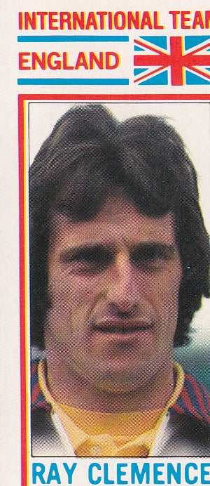 166. RAY CLEMENCE - INTERNATIONAL TEAM ENGLAND