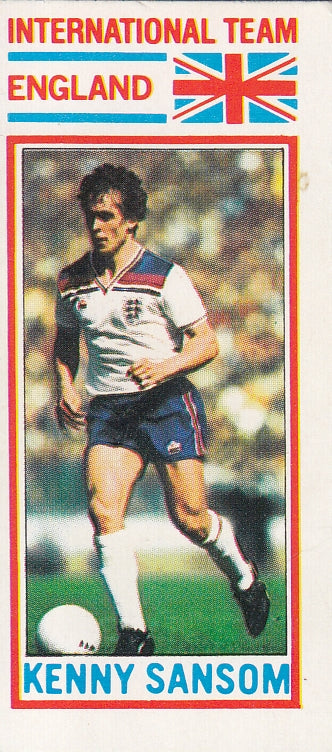 168. KENNY SANSOM - INTERNATIONAL TEAM ENGLAND