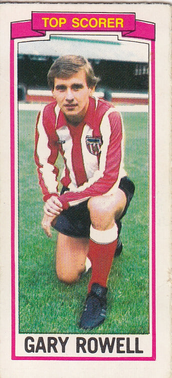 160. GARY ROWELL - SUNDERLAND - TOP SCORER
