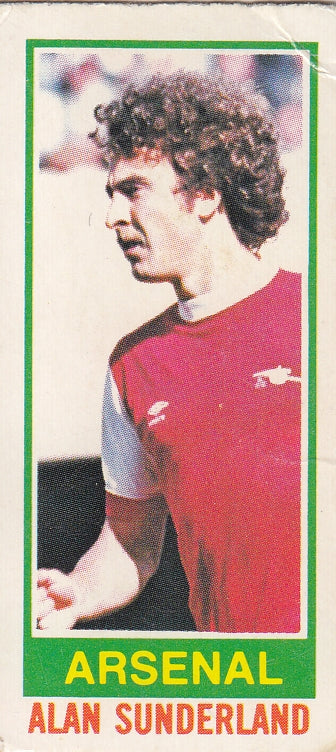 034. ALAN SUNDERLAND - ARSENAL