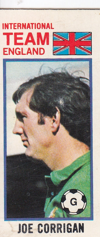 106. JOE CORRIGAN - ENGLAND - INTERNATIONAL TEAM