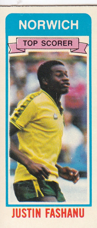 053. JUSTIN FASHANU - NORWICH - TOP SCORER