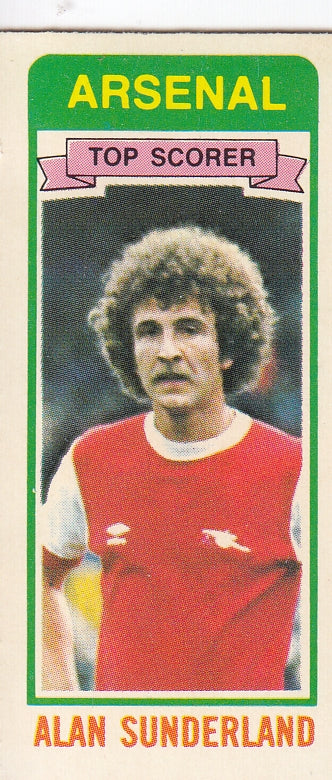 045. ALAN SUNDERLAND - ARSENAL - TOP SCORER