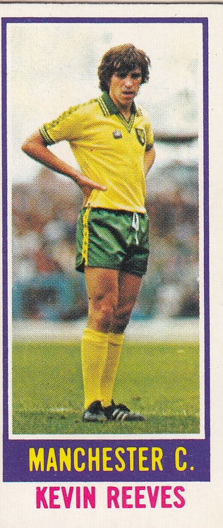 149. KEVIN REEVES - MANCHESTER CITY