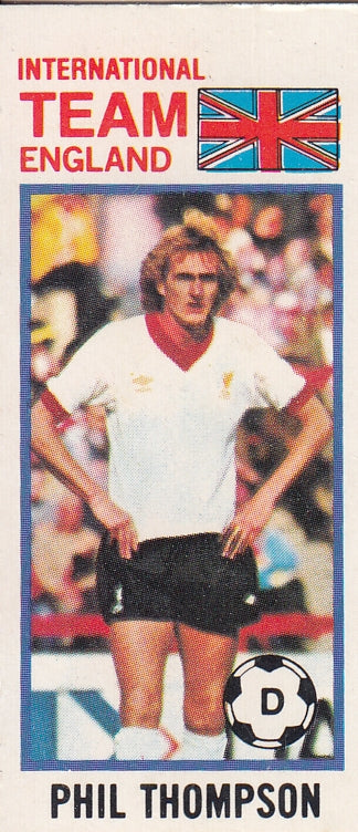 122. PHIL THOMPSON - ENGLAND - INTERNATIONAL TEAM