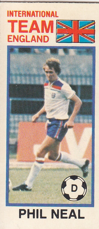 102. PHIL NEAL - ENGLAND - INTERNATIONAL TEAM