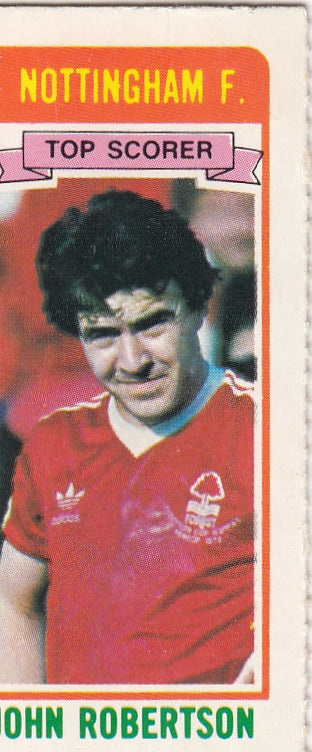 046. JOHN ROBERTSON - NOTTINGHAM FOREST - TOP SCORER