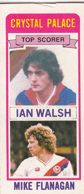 054. IAN WALSH - MIKE FLANAGAN - CRYSTAL PALACE - TOP SCORER
