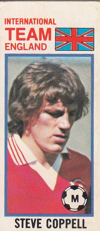 107. STEVE COPPELL - ENGLAND - INTERNATIONAL TEAM