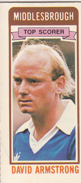 050. DAVID ARMSTRONG - MIDDLESBROUGH - TOP SCORER