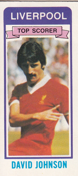 042. DAVID JOHNSON - LIVERPOOL - TOP SCORER