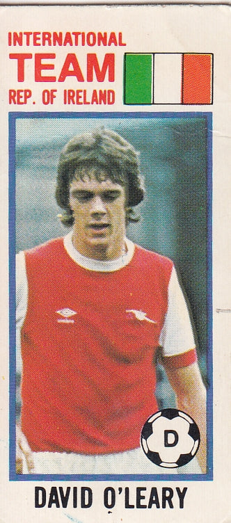 163. DAVID O'LEARY - INTERNATIONAL TEAM - REPUBLIC OF IRELAND