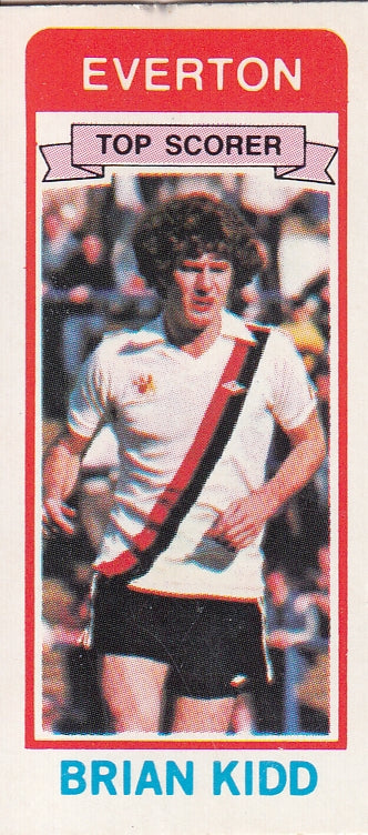 060. BRIAN KIDD - EVERTON - TOP SCORER