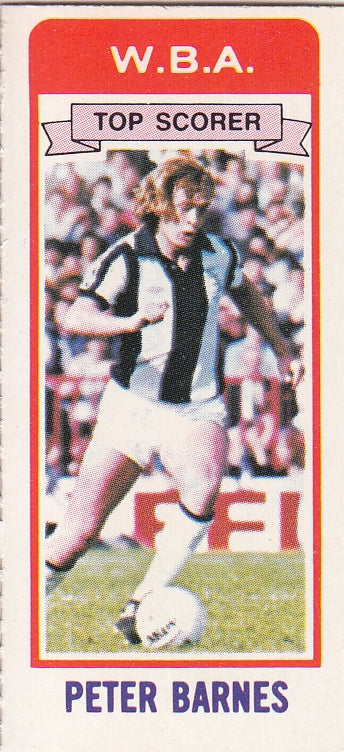 051. PETER BARNES - WEST BROMWICH ALBION - TOP SCORER