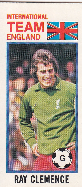 112. RAY CLEMENCE - ENGLAND - INTERNATIONAL TEAM