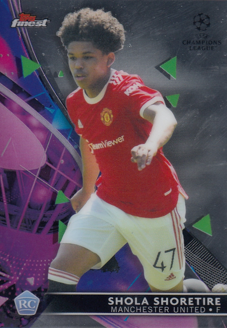 054. SHOLA SHORETIRE - MANCHESTER UNITED - ROOKIE CARD