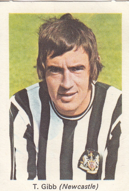 1971 - NEWCASTLE UNITED - TOMMY GIBB