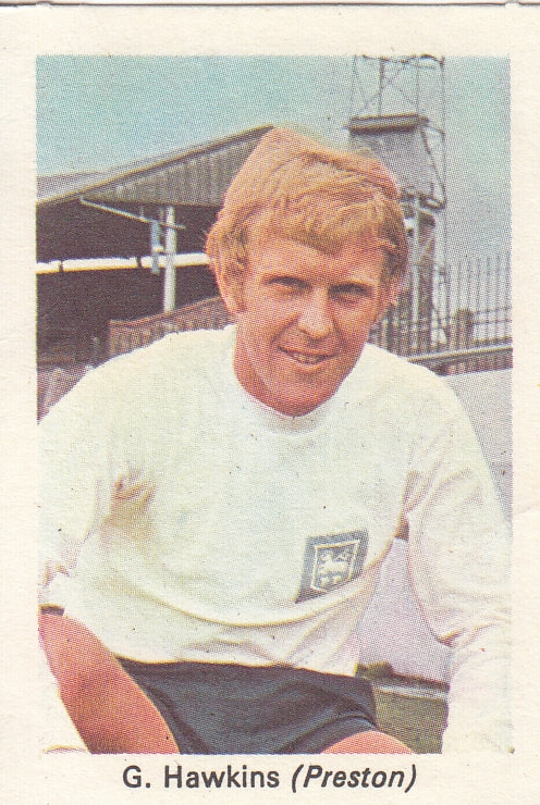 1971 - PRESTON NORTH END - GRAHAM HAWKINS
