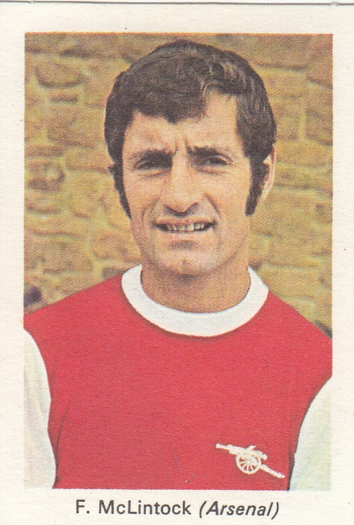 1971 - ARSENAL - FRANK McLINTOCK