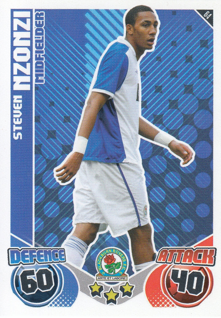 064. STEVEN NZONZI - BLACKBURN ROVERS