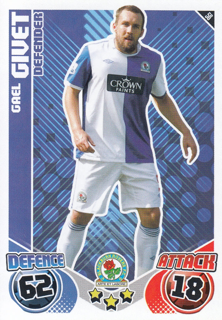 058. GAEL GIVET - BLACKBURN ROVERS