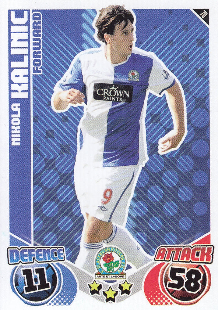 070. NIKOLA KALINIC - BLACKBURN ROVERS