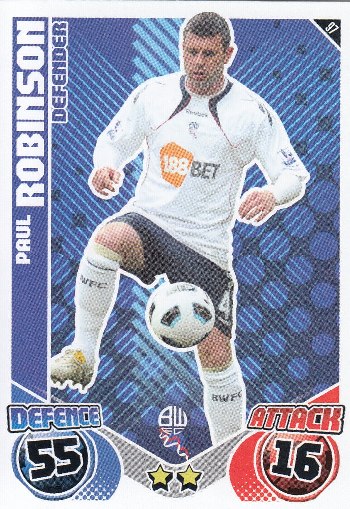 097. PAUL ROBINSON - BOLTON WANDERERS