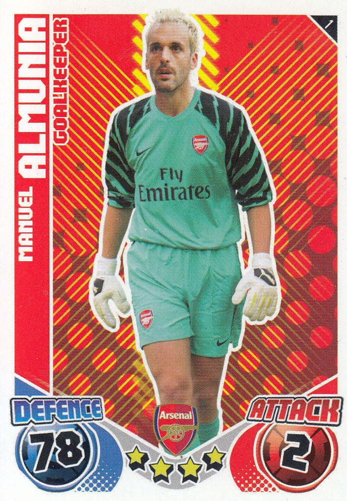 001. MANUEL ALMUNIA - ARSENAL