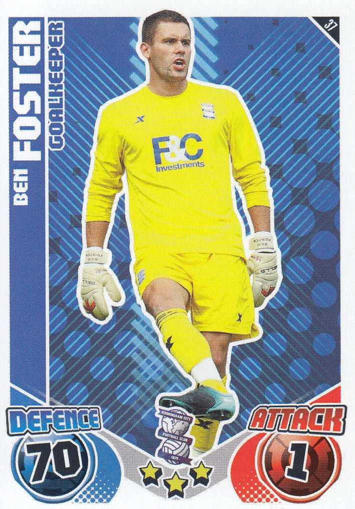 037. BEN FOSTER - BIRMINGHAM CITY