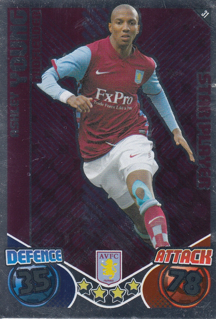 031. ASHLEY YOUNG - ASTON VILLA - STAR PLAYER