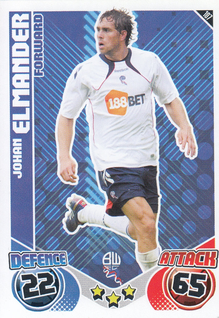 107. JOHAN ELMANDER - BOLTON WANDERERS