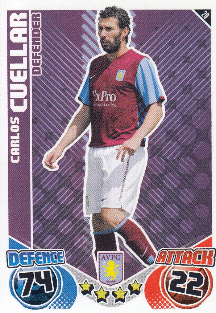 020. CARLOS CUELLAR - ASTON VILLA