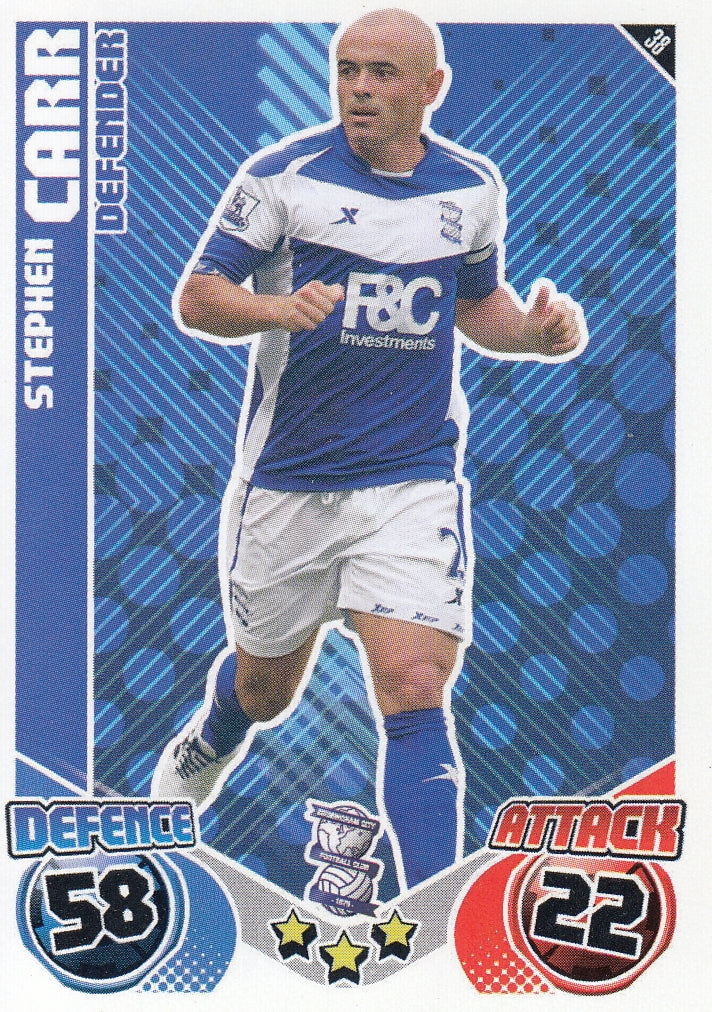 038. STEPHEN CARR - BIRMINGHAM CITY