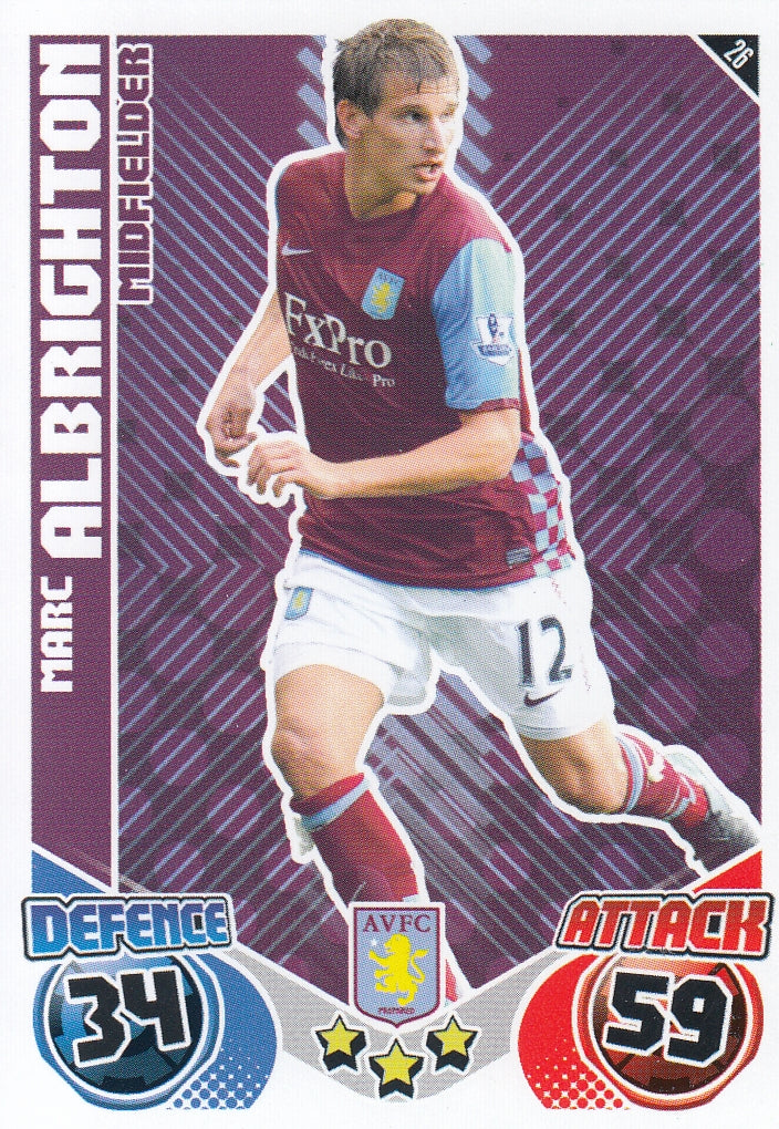 026. MARC ALBRIGHTON - ASTON VILLA