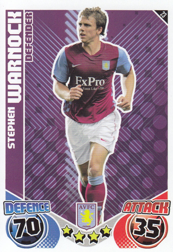 023. STEPHEN WARNOCK - ASTON VILLA