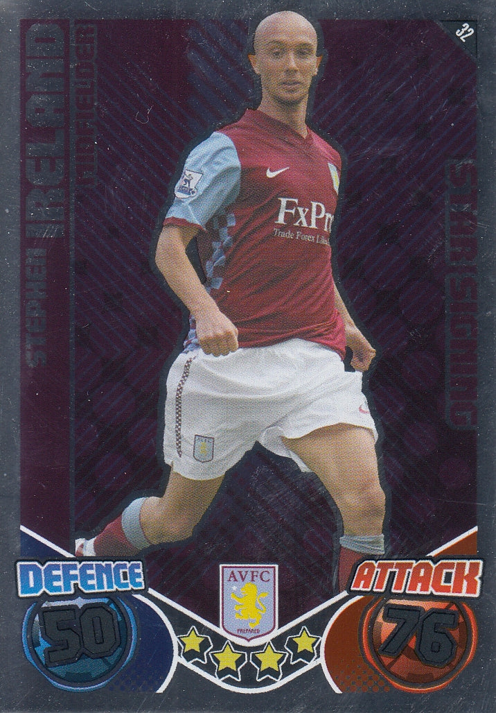 032. STEPHEN IRELAND - ASTON VILLA - STAR SIGNING
