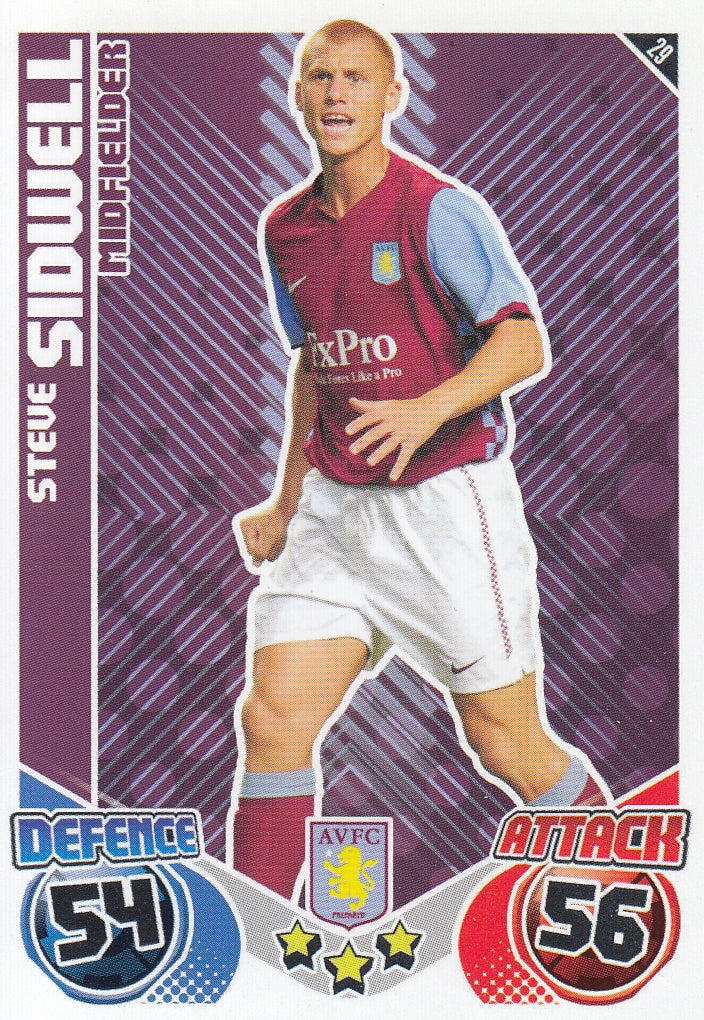 029. STEVE SIDWELL - ASTON VILLA
