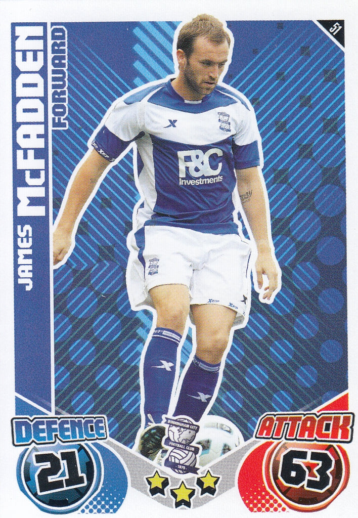 051. JAMES McFADDEN - BIRMINGHAM CITY